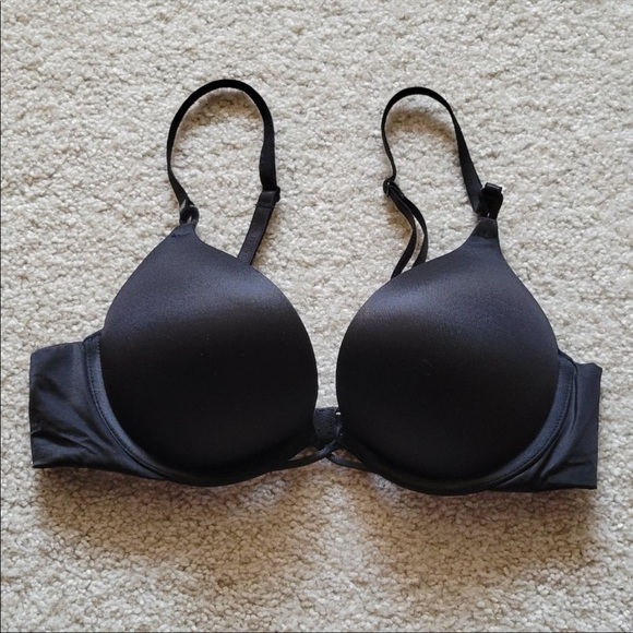COPY - COPY - Victoria secret bombshell black push up bra 34A - Picture 4 of 6